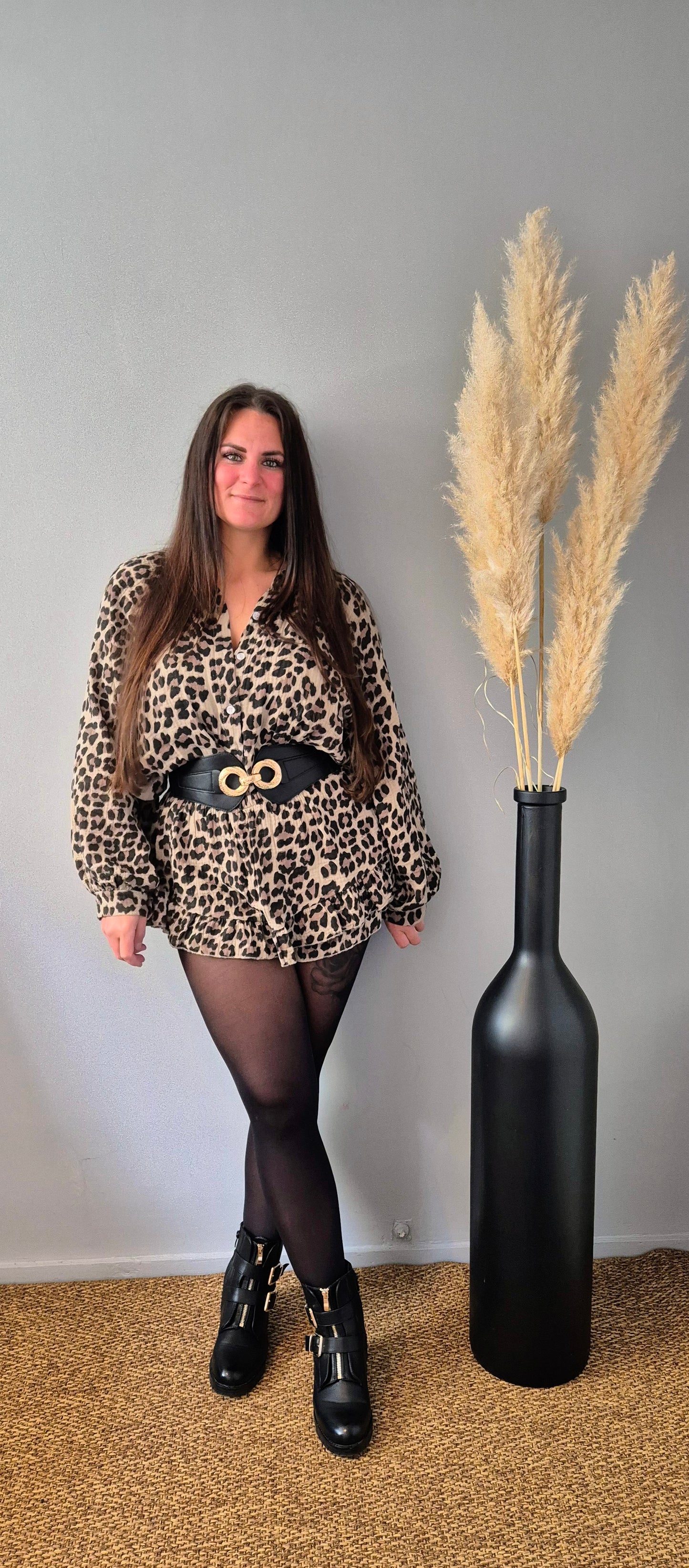 Leopard Ruffle Set