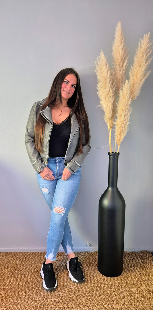 Faux leather Jacket